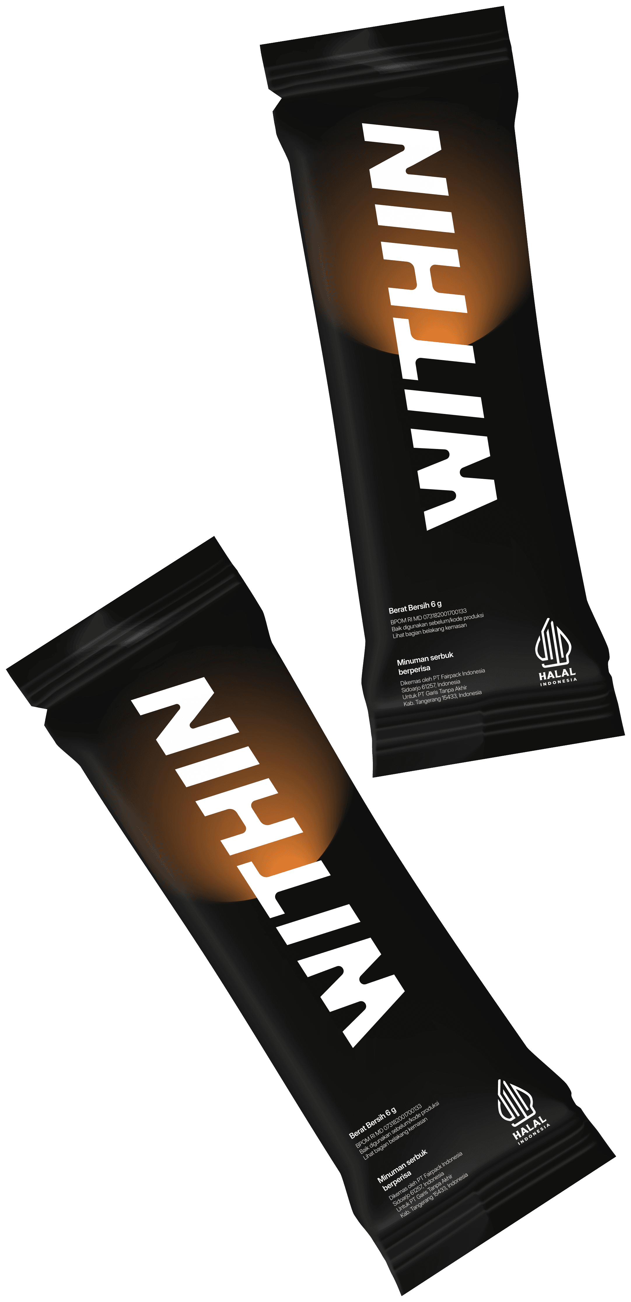 Two WITHIN electrolyte sachets